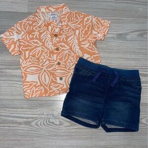 Baby Boys Two-Piece Outfit Size 12 Months